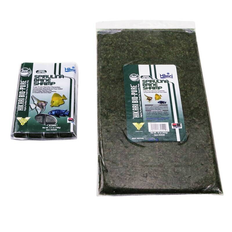 Hikari Bio-Pure Frozen Spirulina Brine Shrimp