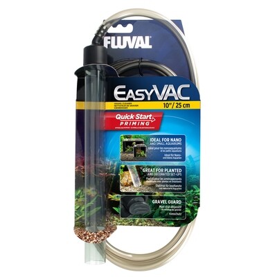 Fluval EasyVac Gravel Cleaner, Size: Mini 25 cm (10 in)