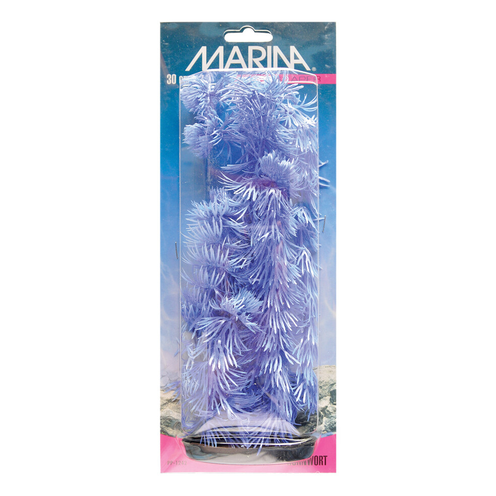 Marina Vibrascaper Plastic Plant - Hornwort Baby Blue - 30 cm (12 in)
