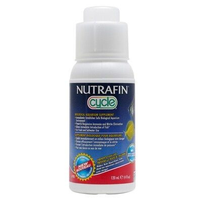 Nutrafin Cycle - Biological Aquarium Supplement, Size: 120 mL (4 fl oz)