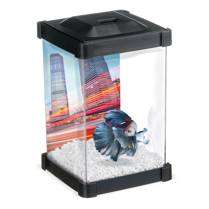 Marina Betta Tower Aquarium - 1.25 L (0.33 US gal) Marina Betta Tower Aquarium - 1.25 L (0.33 US gal)