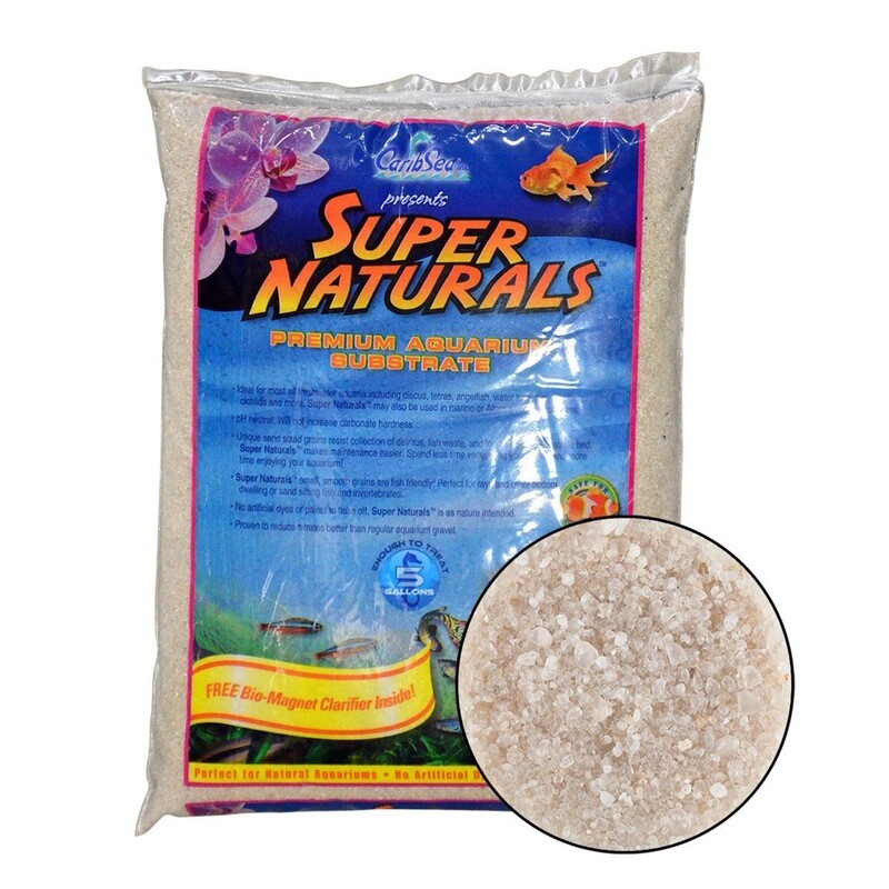 CaribSea Super Naturals Crystal River Aquarium Substrate
