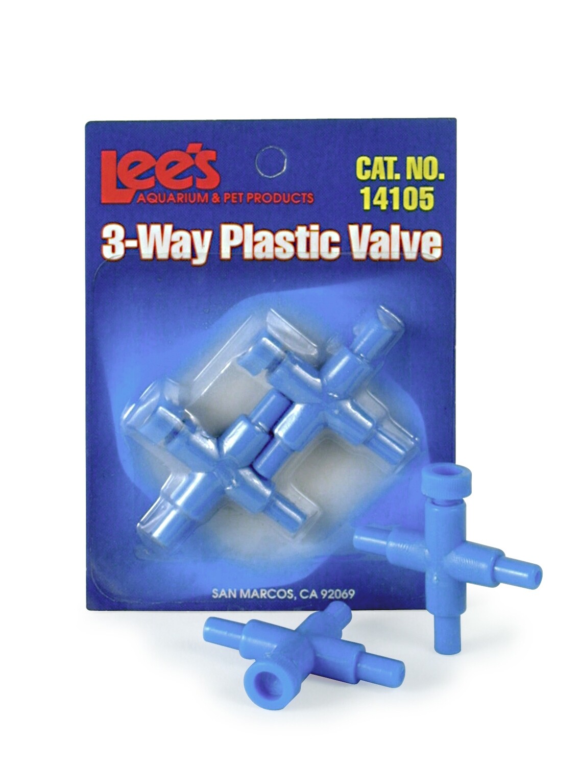 Lee&#39;s Three-Way Plastic Valve