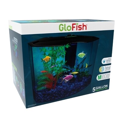 GloFish Crescent Aquarium Kit 5g