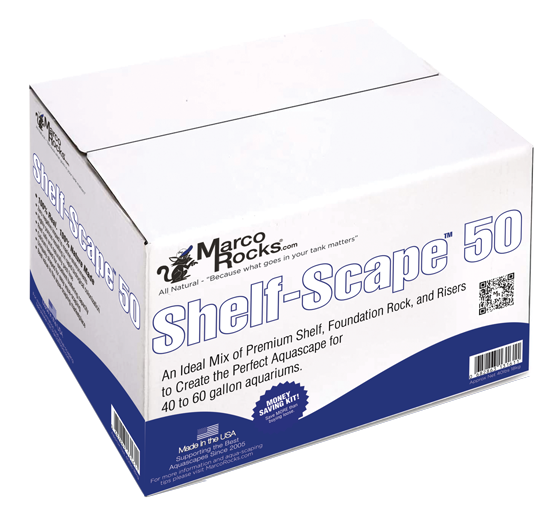 MarcoRocks Shelf-Scape 50 Kit (40lb Box)