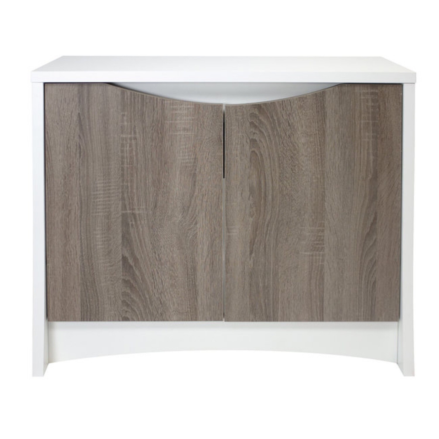 Fluval Flex 32G Stand - White &amp; Oak