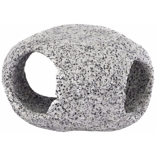Penn-Plax Deco-Replicas Granite Aquarium Ornament &amp; Hideaway – Large Size
