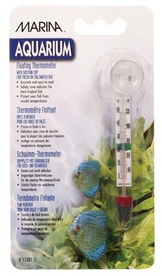 Marina Floating Thermometer with Suction Cup - Celsius and Fahrenheit