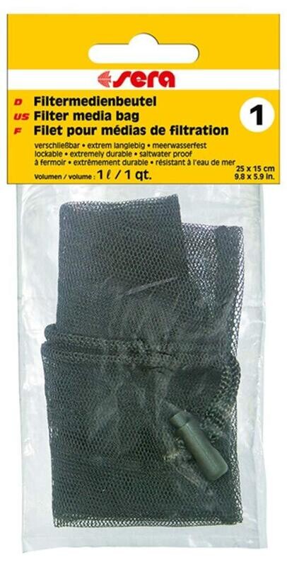 Sera filter media bags