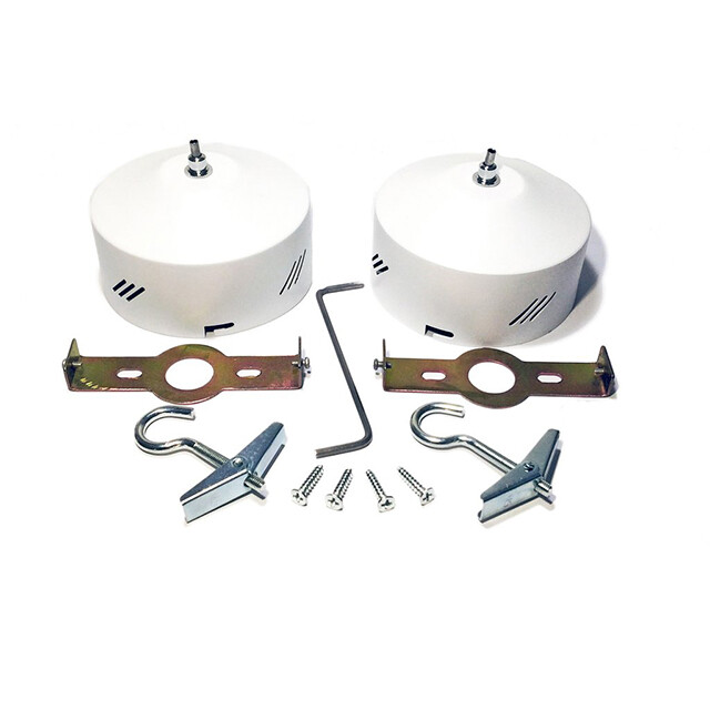AquaticLife Universal/Hybrid Ceiling Mount &amp; Cover Pair White