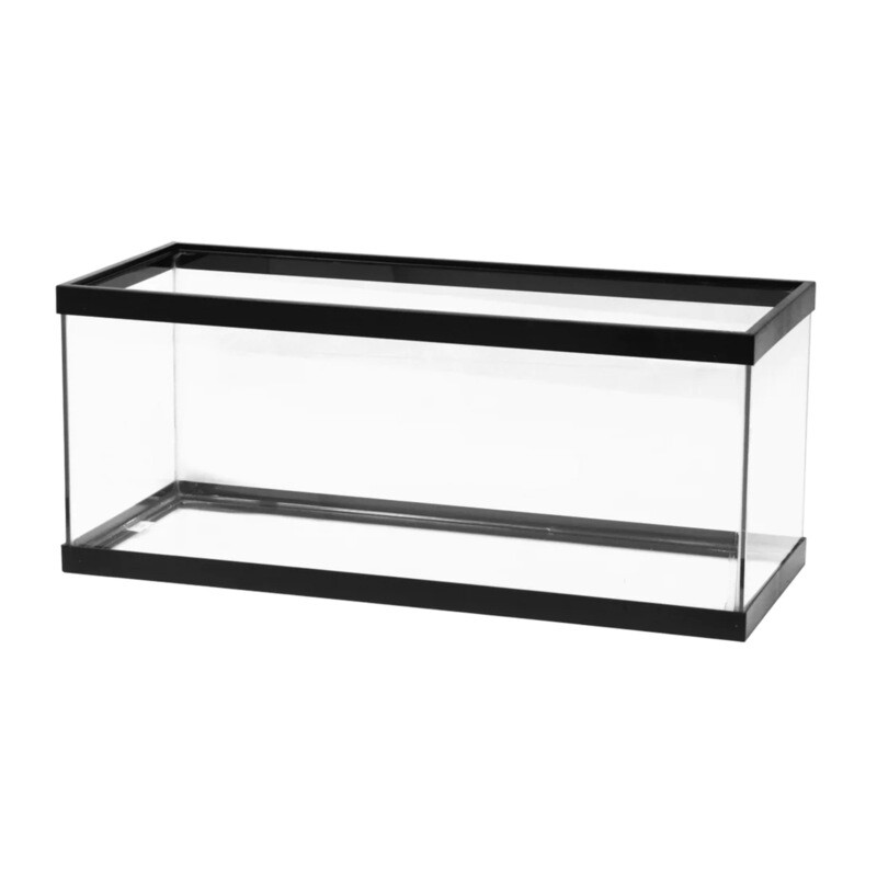 Aquarium Standard Rectangle Black Trim 20gl Long