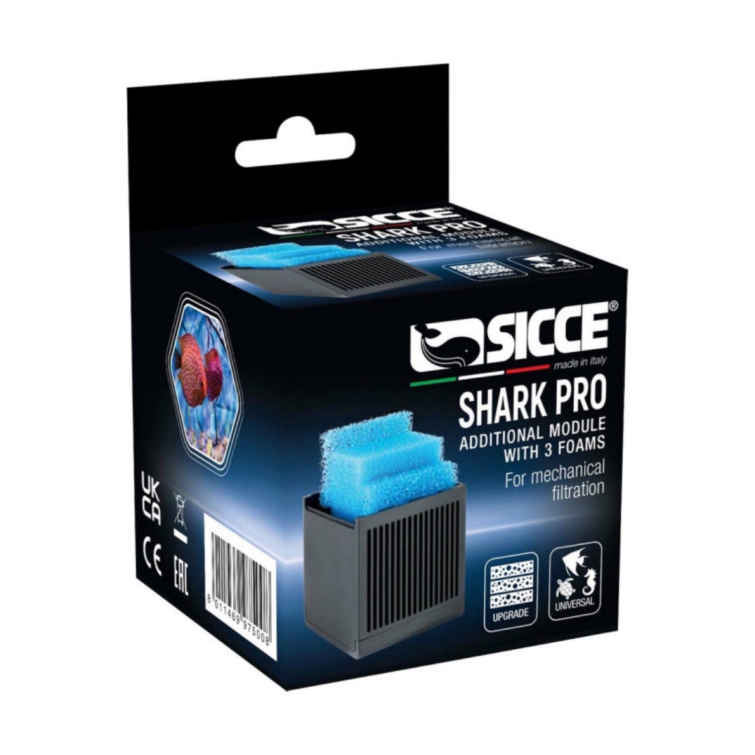 Sicce Shark Pro Expansion Module with Sponges