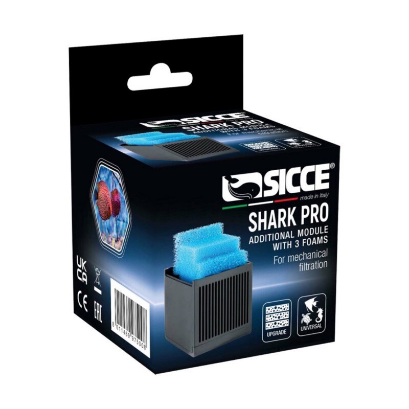 Sicce Shark Pro Expansion Module with Sponges