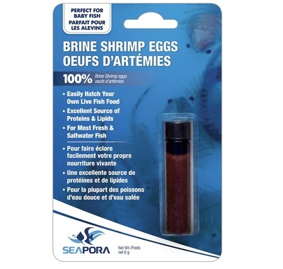 Seapora Brine Shrimp Eggs