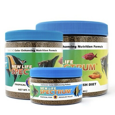 New Life Spectrum Tropical Fish Diet R Pellets