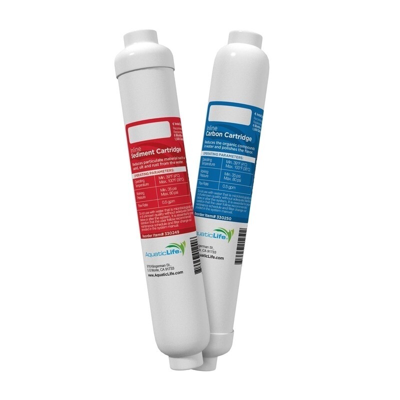 Aquatic Life Ro Buddie Cartridge Value Pack (Sediment + Carbon)