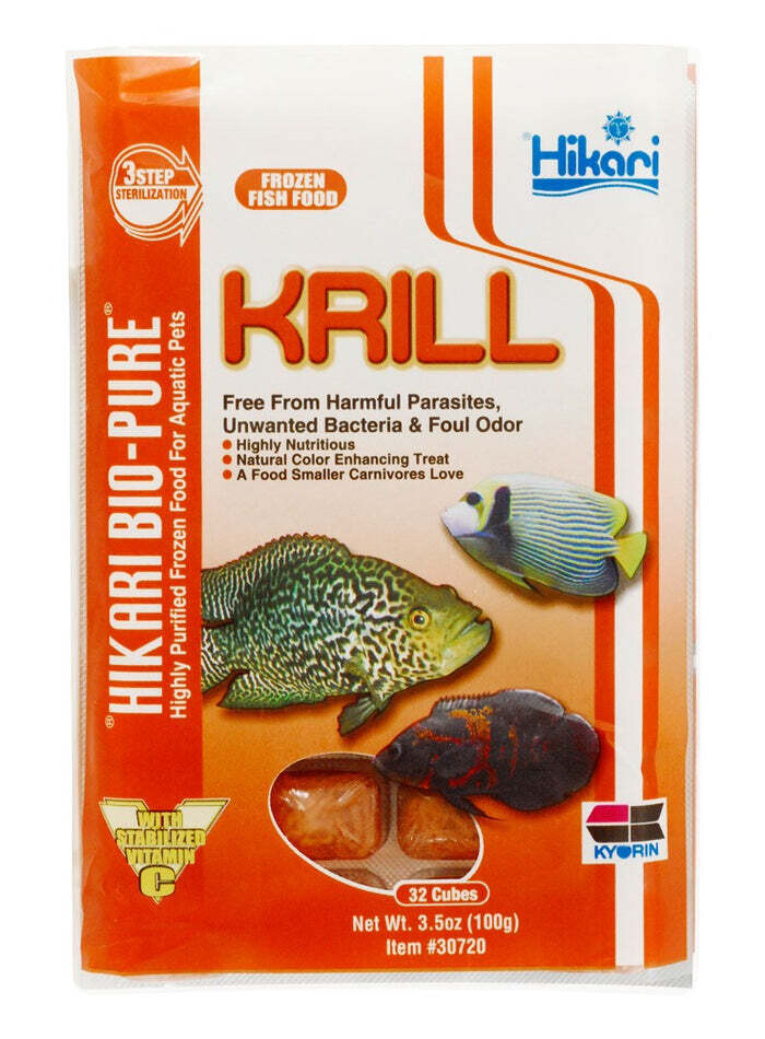Hikari Bio-Pure Frozen Krill, Size: 3.5 oz