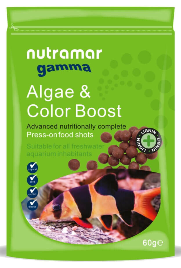 Nutramar Freshwater Algae &amp; Color Boost Shots 12mm / 60g