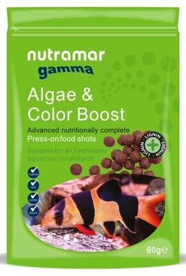 Nutramar Freshwater Algae &amp; Color Boost Shots 12mm / 60g