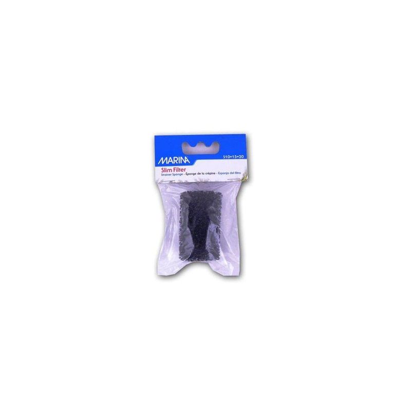 Marina Slim Filter Intake Strainer Sponge, Replacement Aquarium Filter Media