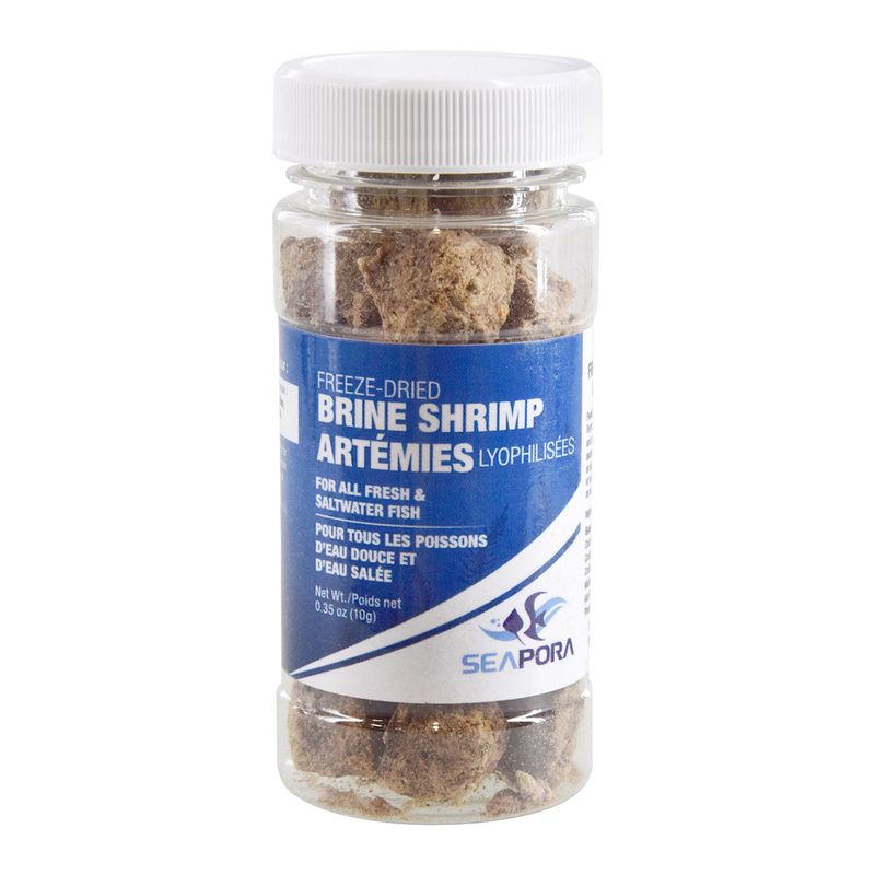 Seapora Freeze-Dried Brine Shrimp, Size: 10g