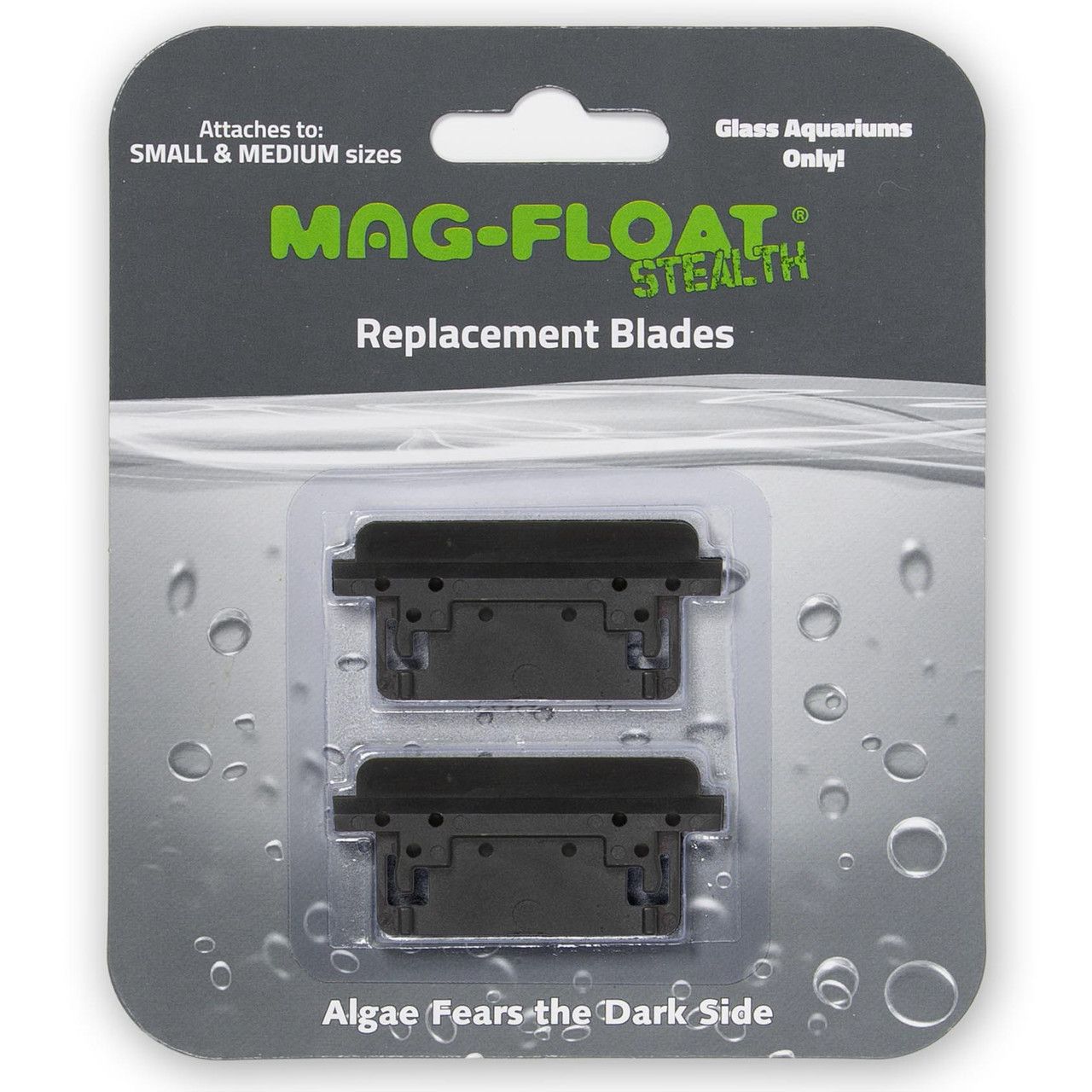 Mag-Float Stealth Magnet Cleaner 2 Pack of Replacement Blades (Small &amp; Medium)
