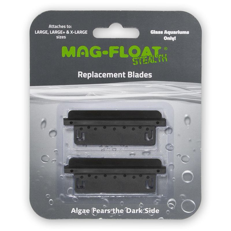 Mag-Float Stealth Magnet Cleaner 2 Pack of Replacement Blades (Large &amp; Large+ Plus)