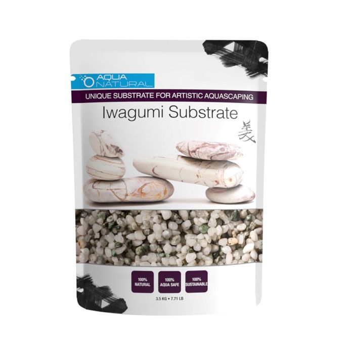 Pisces Aqua Natural Silver Iwagumi Substrate 7.7 lbs