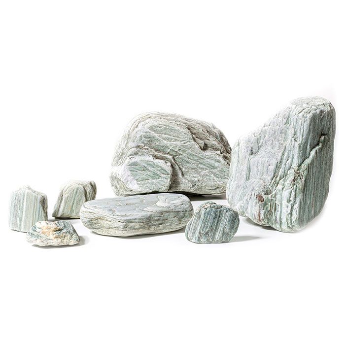 Pisces Aqua Natural Alpine Jade Rock