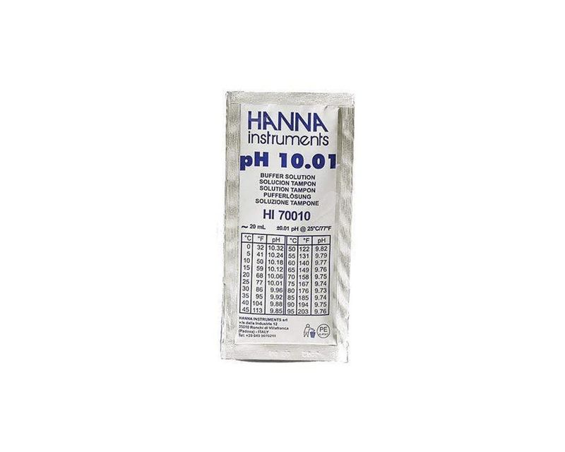 Hanna Instruments HI70010 pH 10.01 buffer solution 20ml