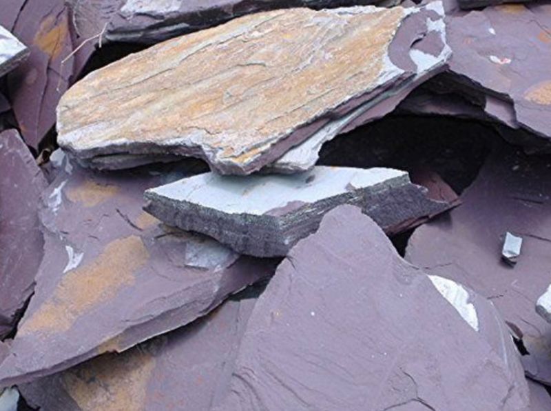 Feller Stone Purple Slate Rock