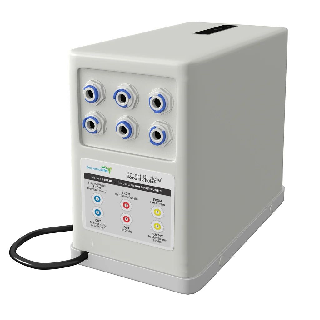 Aquatic Life Smart Buddie Booster Pump for 180-200 GPD