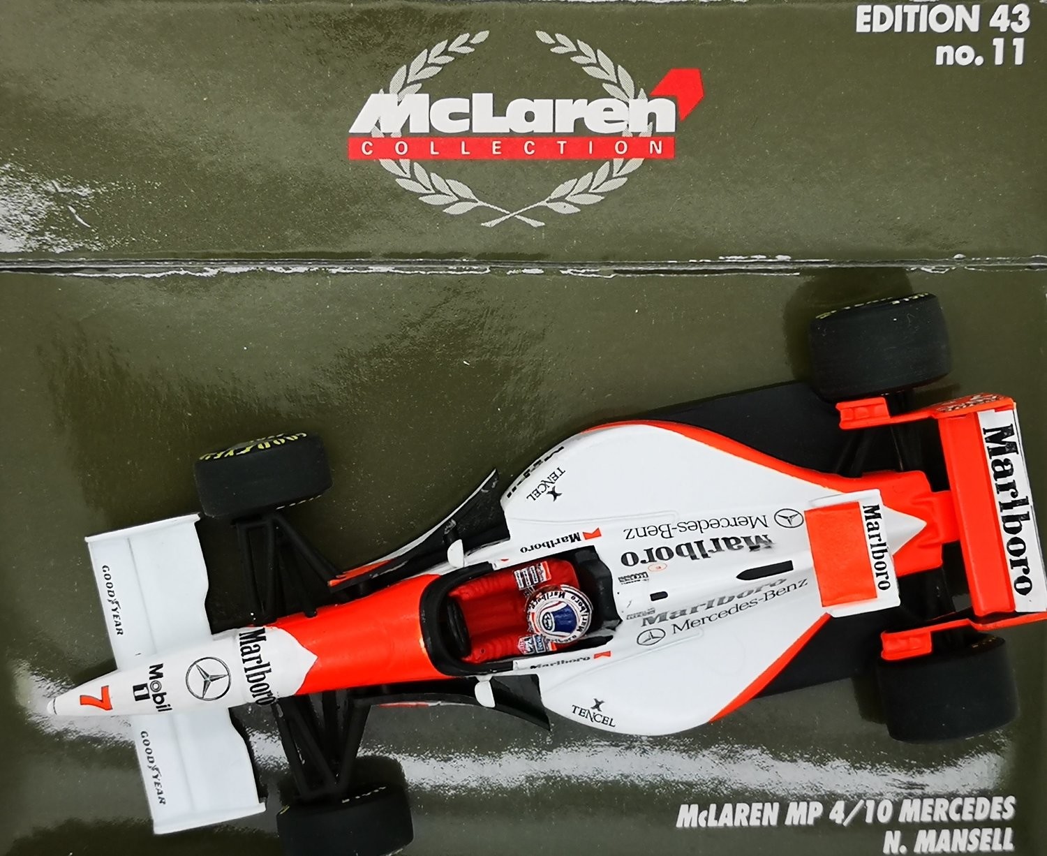 1/43 Minichamps F1 Formula 1 McLaren Mercedes 1995 MP 4-10 N