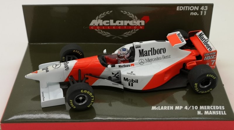 1/43 Minichamps F1 Formula 1 McLaren Mercedes 1995 MP 4-10 N