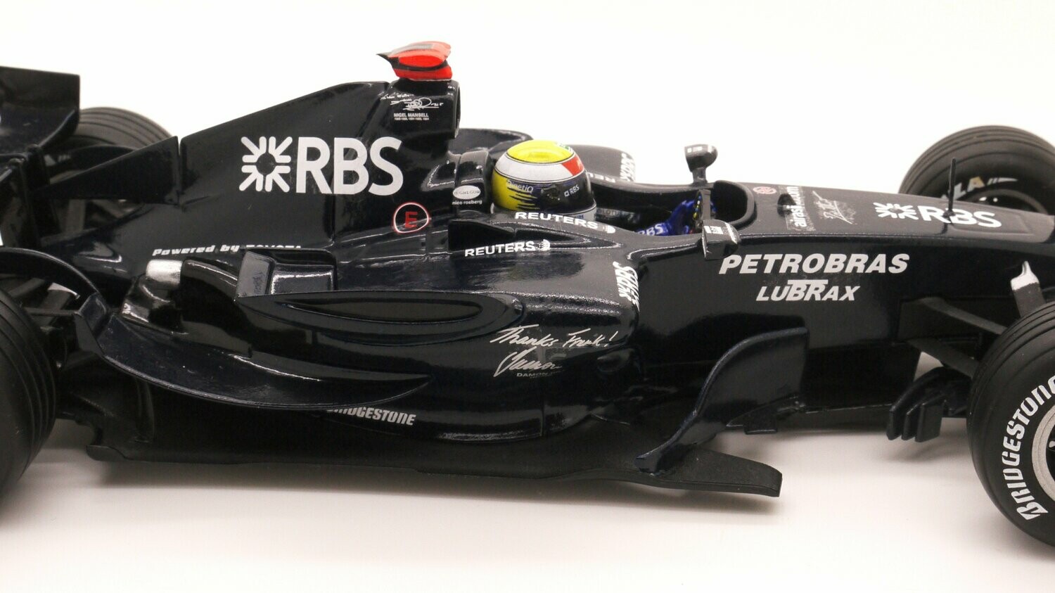 2008 Hot-Wheels Williams FW29 N.Rosberg test car -1/18 scale