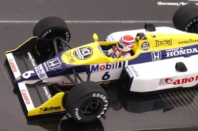 1987 Minichamps Williams Honda FW11 - N Piquet - World Champion