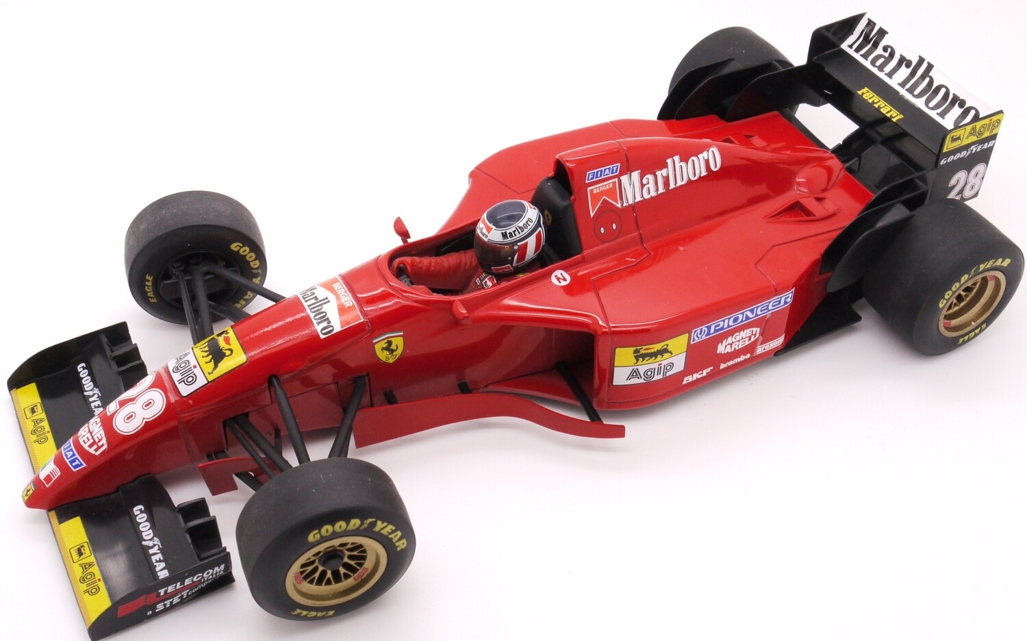 ミニチャンプス 1/18 F1 フェラーリ412T2 ベルガー Marlboro 1995 Minichamps Marlboro Ferrari 412T2 G Berger- 1/18 scale