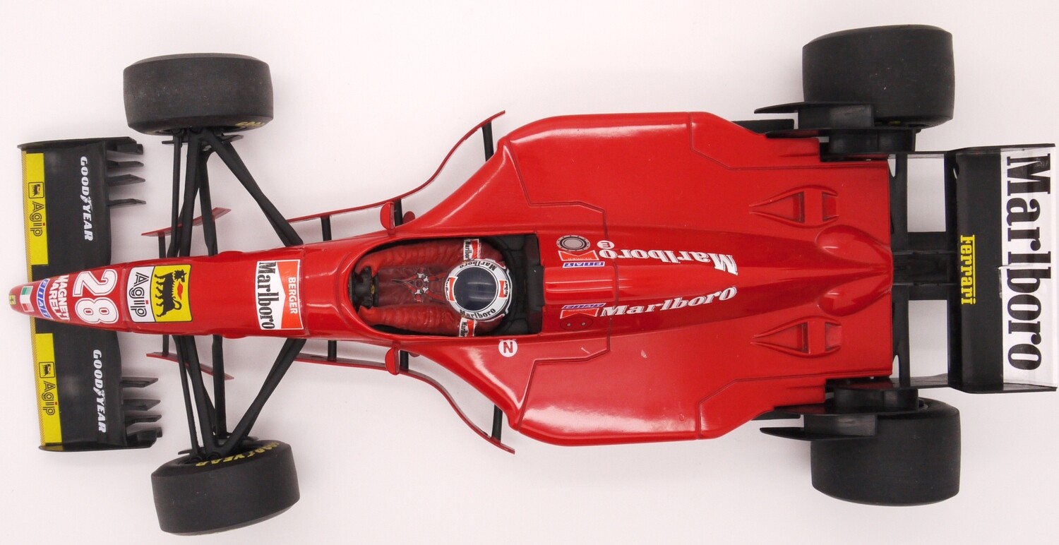 ミニチャンプス 1/18 フェラーリ412T1 G.ベルガー  Marlboro Yahoo!オークション - ミニチャンプス 1/18 フェラーリ 412T1