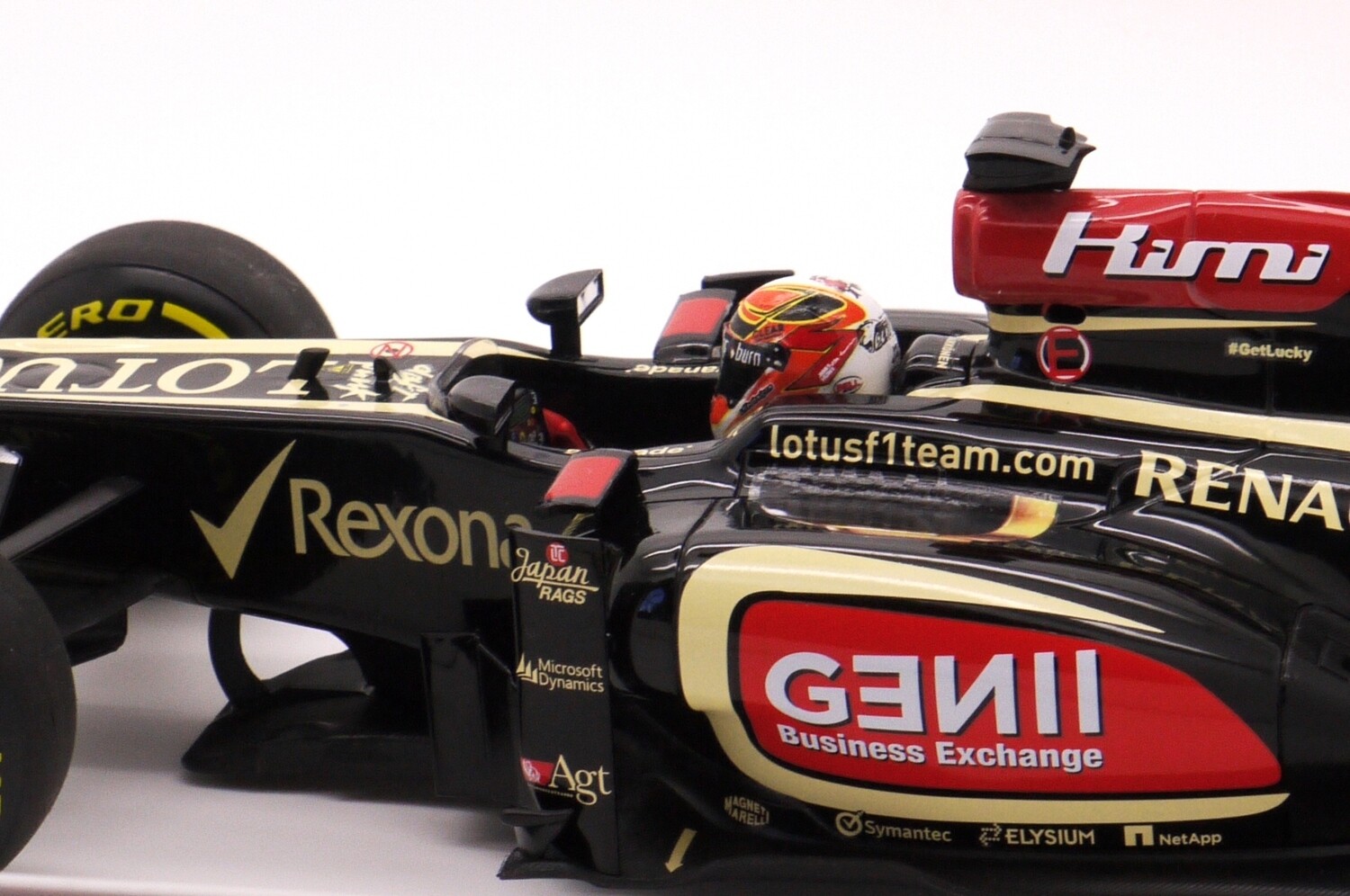 2013 Lotus Renault R21 K Raikkonen Daft punk Monaco GP -1/18 scale