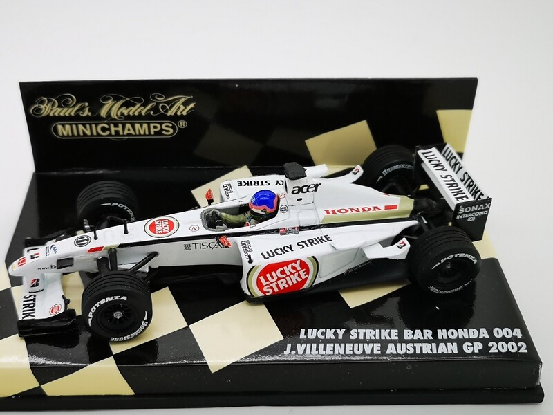 Honda BAR F1カー 1/43？スケール Amazon | Minichamps F1 1/43 Scale - 400 010009 BAR HONDA 03