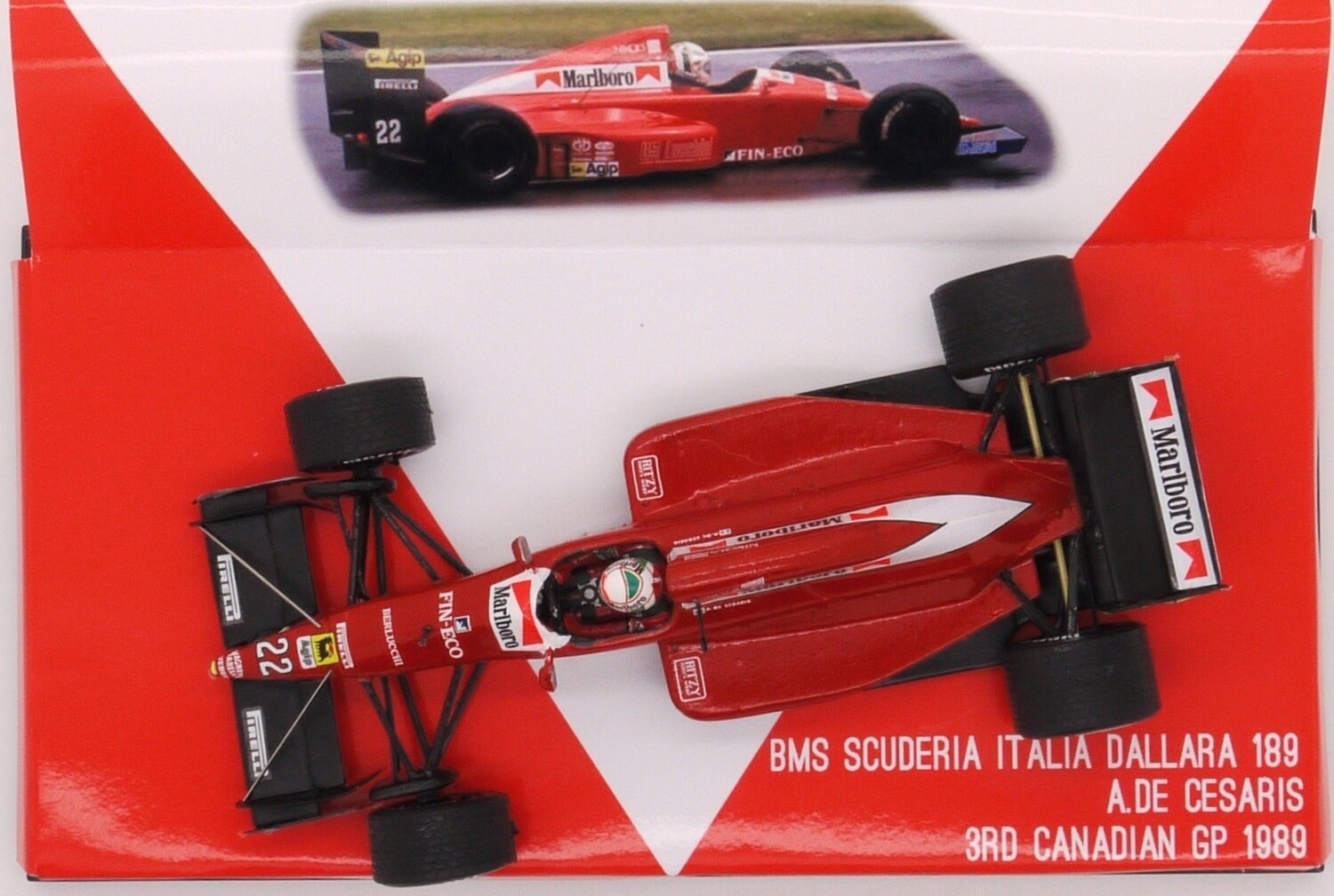 1/43 メリ MERI ダラーラ 189 モナコGP 1989