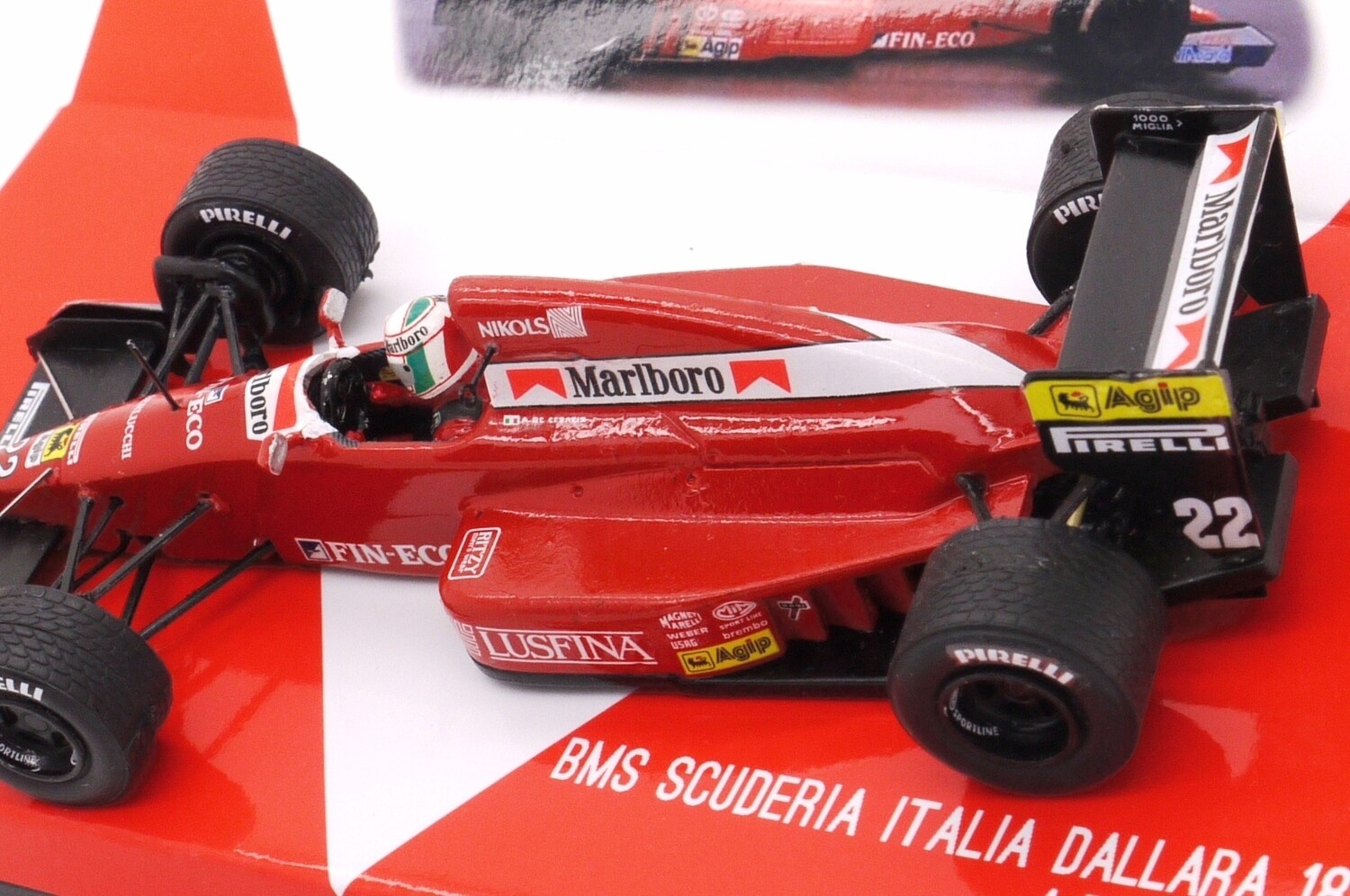 1/43 TAMEO BMSダラーラ189 完成品 1/43 BMSダラーラ189 | しましまF1modeling