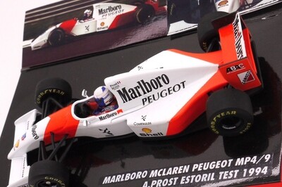 1994 Minichamps Marlboro Mclaren MP4/9 A.Prost Test car 1/43 scale
