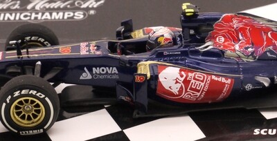 2013 Minichamps Toro-Rosso STR8 D Ricciardo -Italian GP 1/43 scale