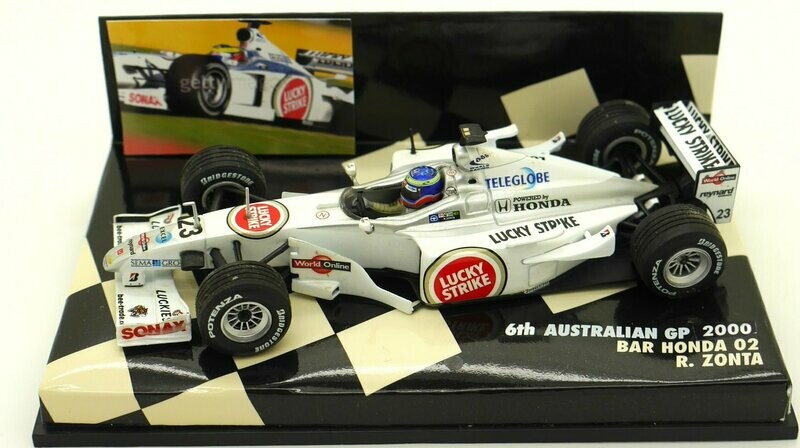 minichamps 1/18 F1 BAR HONDA SHOWCAR From Japan | eBay