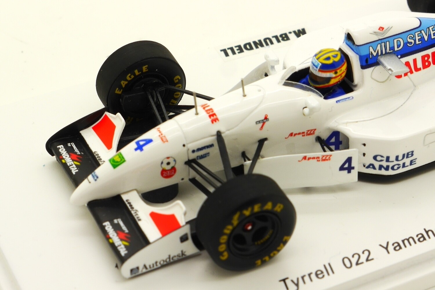 ミニカー Tyrrell 022 Yamaha #3 German GP 1994 1/43 Tyrrell 022 Yamaha #3 German GP 1994 | eBay