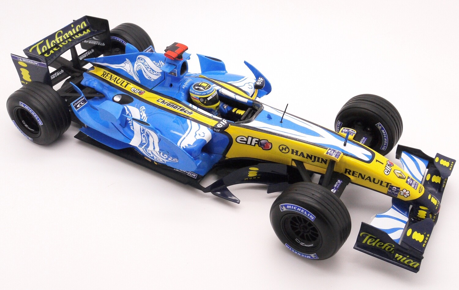 2006 Hot Wheels Renault R26 F.Alonso -Canadian gp 1-18 scale