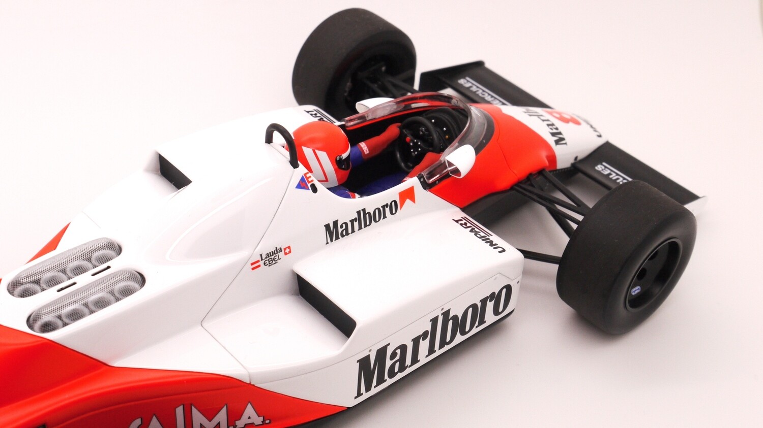 1983 Minichamps Marlboro Mclaren MP4/1c - N Lauda - USA GP - 1/18