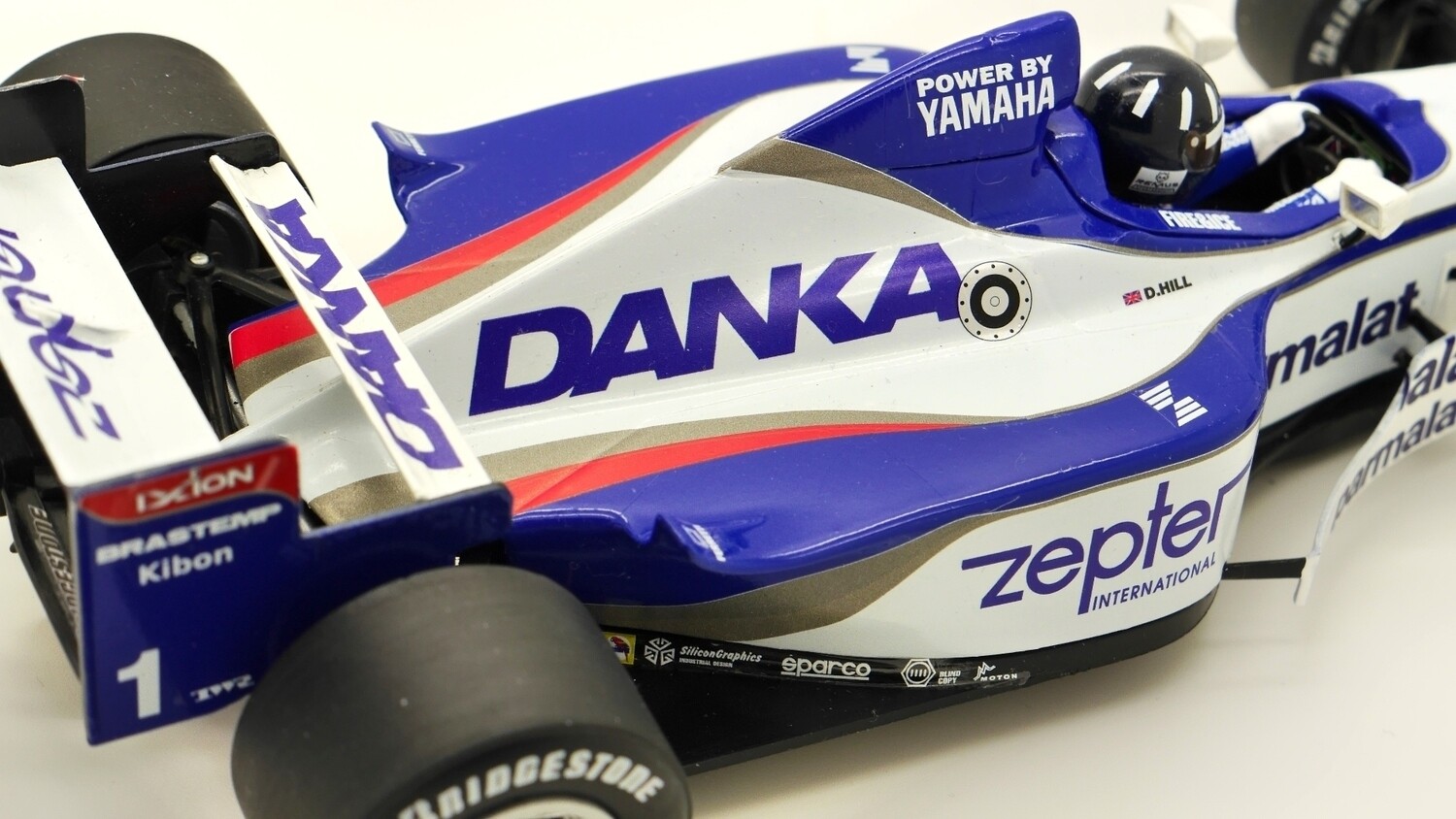 1997 F1 creations Arrows FA18 D Hill -Hungarian GP 1/18 scale