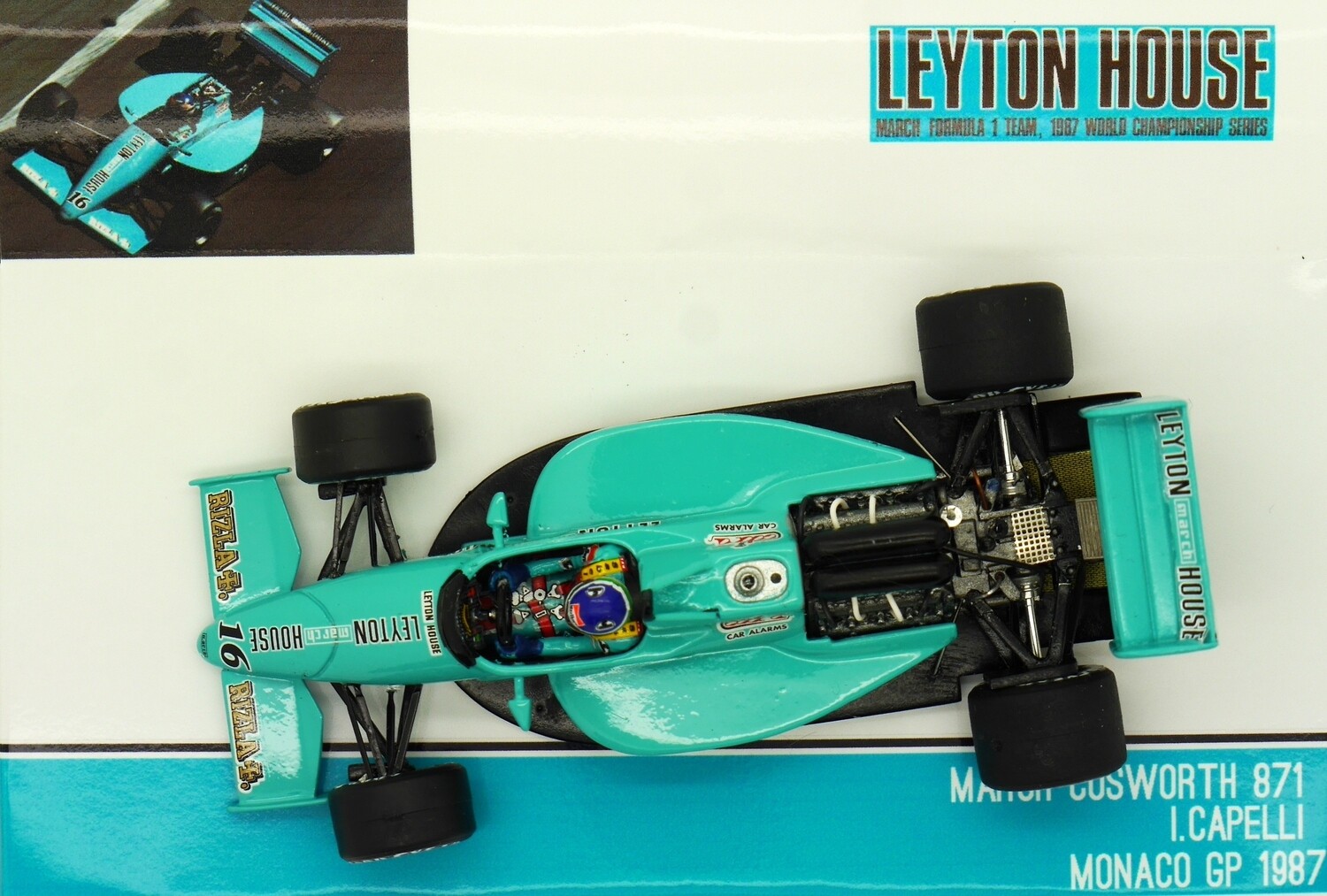 1987 Tameo Leyton House March 871 - I Capelli - Monaco GP - 1/43
